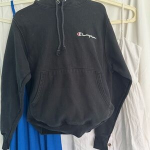 Champion Black Quarter-Zip Sweatshirt hoodie